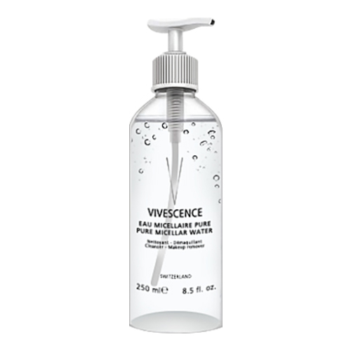 Vivescence Pure Micellar Water on white background