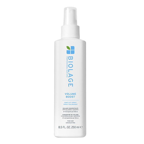 Biolage Volume Bloom Full Lift Volumizing Spray for Fine Hair on white background