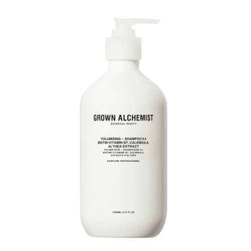 Grown Alchemist Volumising - Shampoo 0.4 Biotin-Vitamin B7 Calendula Althea Extract on white background