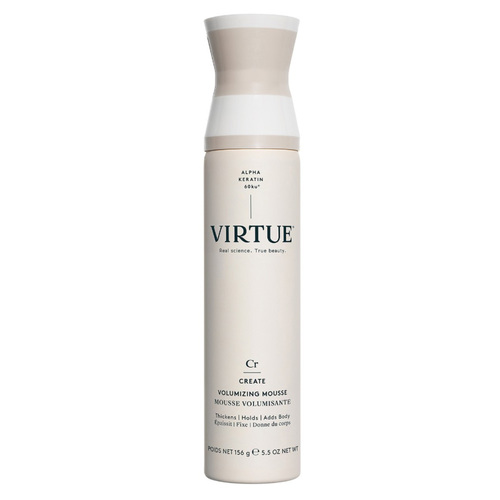 Virtue Create Volumizing Mousse on white background