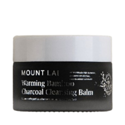 Warming Bamboo Charcoal Cleansing Balm on white background