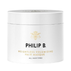 Weightless Volumizing Hair Masque on white background