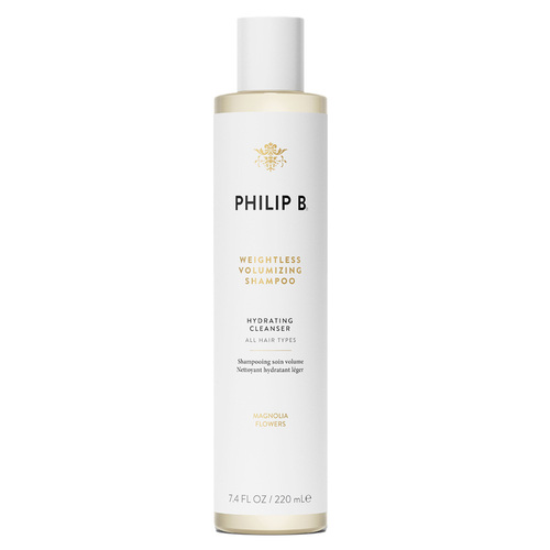 Philip B Botanical Weightless Volumizing Shampoo on white background