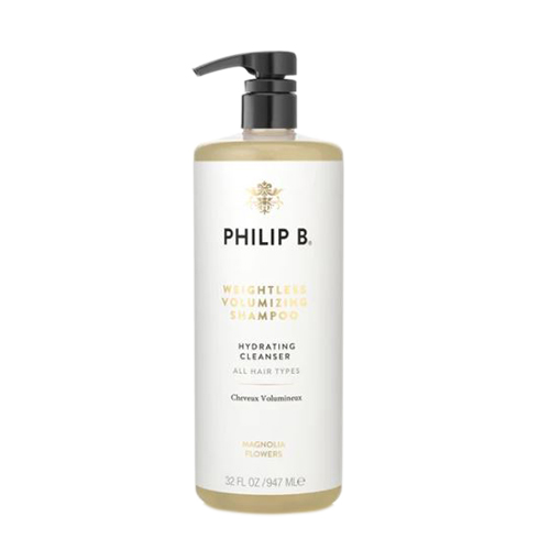 Philip B Botanical Weightless Volumizing Shampoo on white background