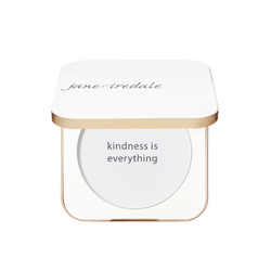 White Refillable Compact on white background