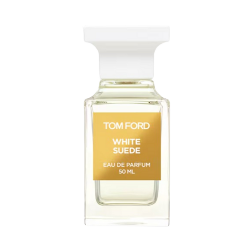 Tom Ford White Suede Eau De Parfum on white background