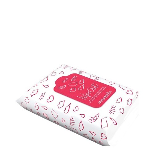 Mirabella Wipeout Makeup Remover Wipes on white background