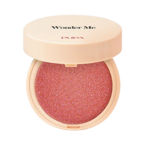 Pupa Wonder Me Blush 001 - Thrill Me Glow on white background