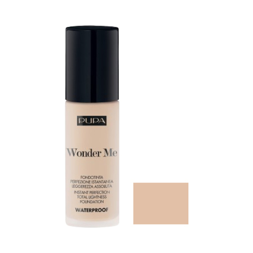 Pupa Wonder Me Fluid Foundation 009 - Alabaster on white background