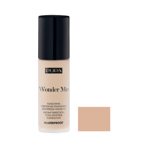 Pupa Wonder Me Fluid Foundation 009 - Alabaster on white background