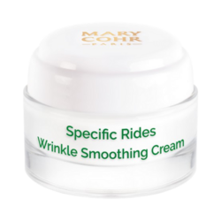 Wrinkle Smoothing Cream on white background