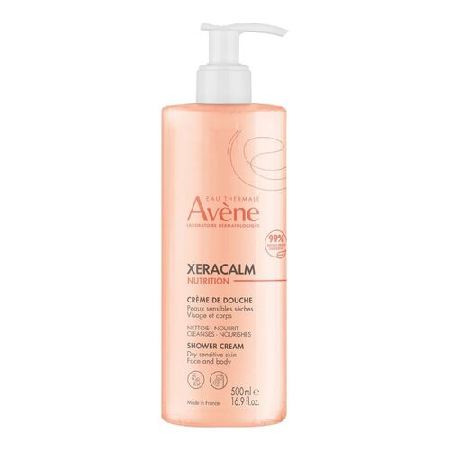 Avene XeraCalm Nutrition Shower Cream, 500ml/16.9 fl oz