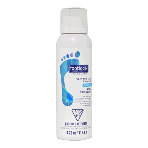 Footlogix #3 Very Dry Skin Formula on white background