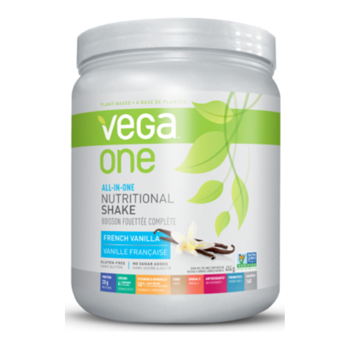 Vega  One All-In-One Nutritional Shake (Small) - French Vanilla on white background