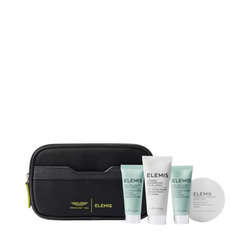 x Aston Martin Aramco Formula One Team Discovery Skincare Collection on white background